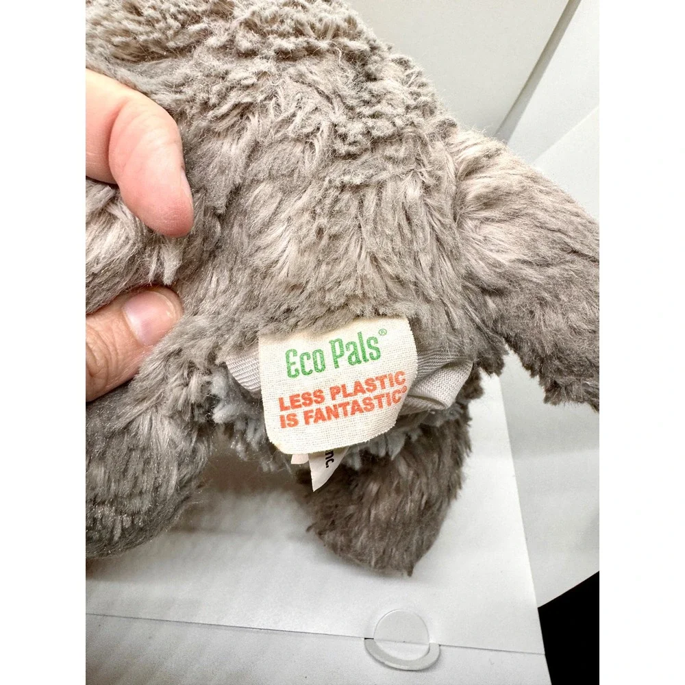 Eco‎ Pals Bighorn Ram and Wolf Plush Hand Puppets Sustainable Recycled Toys Lot